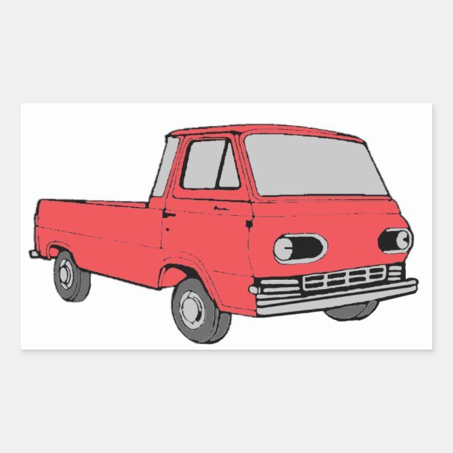 Adesivo Retangular Econo Sticker (Frente)