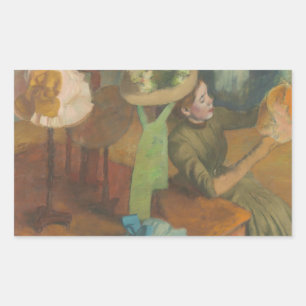 Adesivo Retangular Edgar Degas - a loja do Millinery