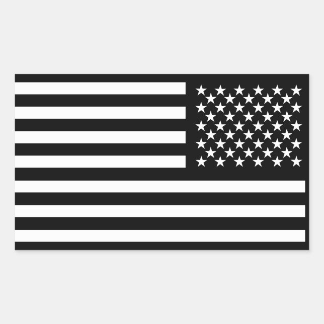 Adesivo Retangular Edição Old Glory Dark (Frente)