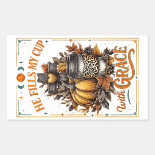 Adesivo Retangular Ele Preenche A Minha Taça...