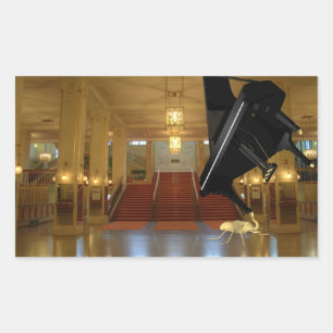 Adesivo Retangular Eleph-Ant poderoso