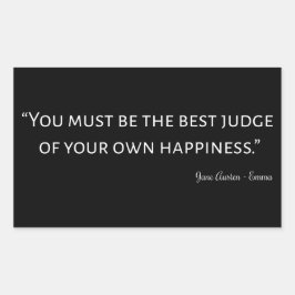 Adesivo Retangular Emma Por Jane Austen Cote I