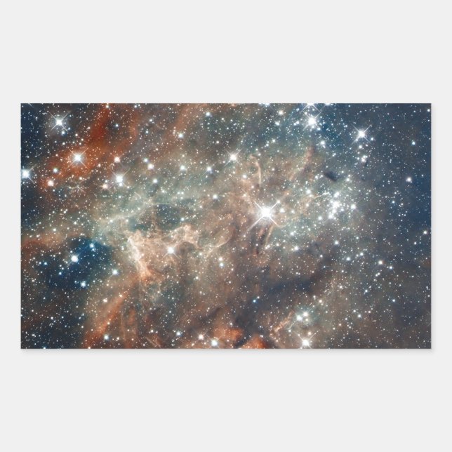 Adesivo Retangular Encerramento da Nebulosa Tarantula (Frente)