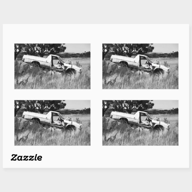 Adesivo Retangular End of the Journey (Folha)