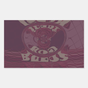 Adesivo Retangular Engraçado Deus abençoe kenya Hakuna Matata Girafas