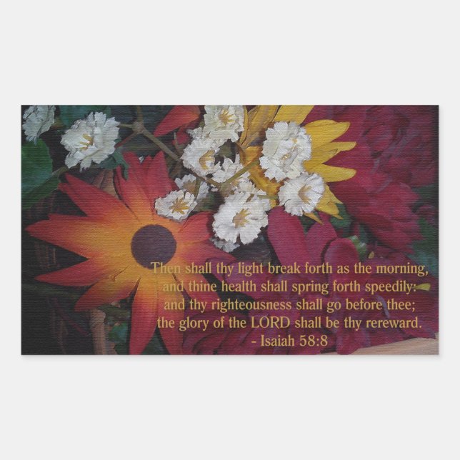 Adesivo Retangular Então, Devem Quebrar Pentes Leves (Frente)