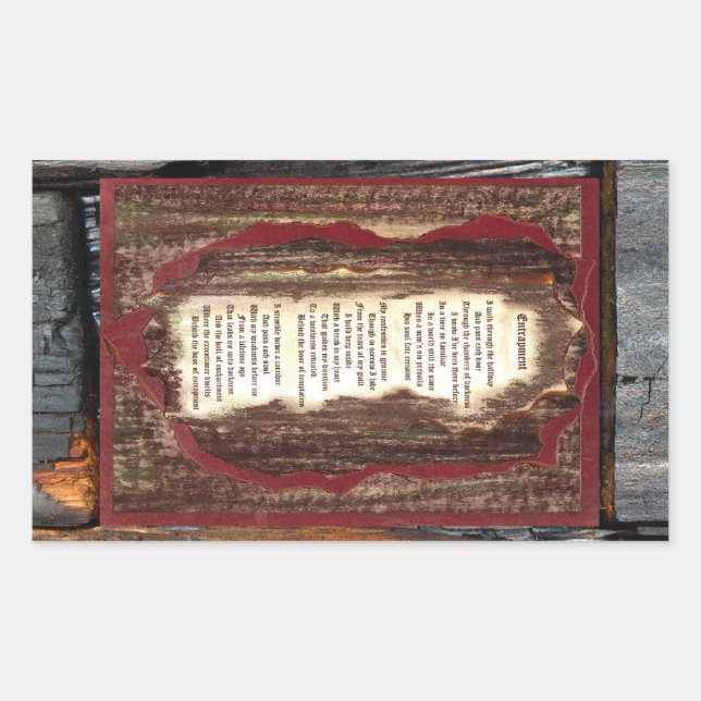 Adesivo Retangular Entrada (Frente)