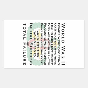 Adesivo Retangular EOD WWII mestre