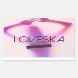 Adesivo Retangular Erotica Stickers