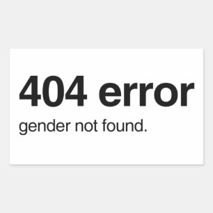 Adesivo Retangular Erro: Sexo não encontrado