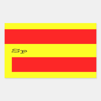 ADESIVO RETANGULAR ESPANHA
