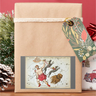 Adesivo Retangular Espelho de Urânia, Mapa Celeste de Astronomia Anti