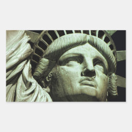 Adesivo Retangular Estado da Liberdade