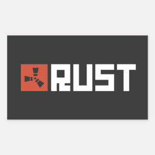 Adesivo Retangular Estandarte RUST BRWB