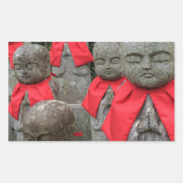 Adesivo Retangular Estilo Japonês Deity Of Children - Deity Do Guardi