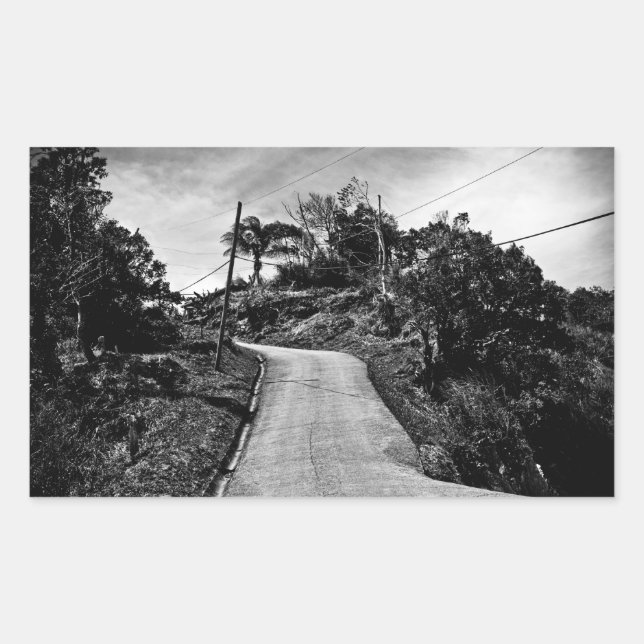 Adesivo Retangular estrada lá em cima (Frente)