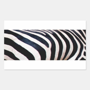 Adesivo Retangular Estrias de zebra