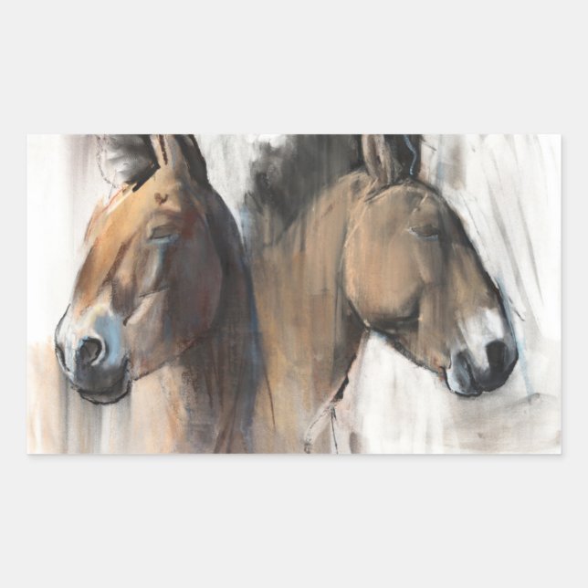 Adesivo Retangular Estudo de Cabeça (Frente)