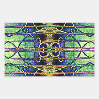 Adesivo Retangular Etapa do ouro