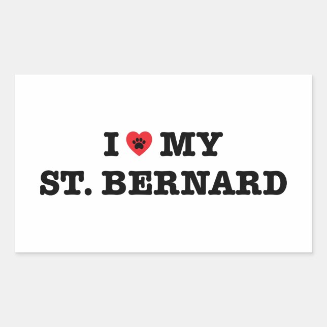 Adesivo Retangular Eu Corto Minha Rua Bernard (Frente)