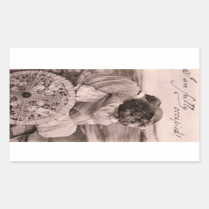 Adesivo Retangular "Eu sou ocupado inteiramente!" beijo romântico do