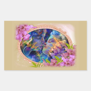 Adesivo Retangular Eu te amo