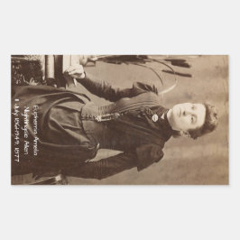 Adesivo Retangular Euphemia Amelia Nightingale Allen