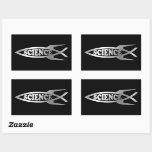 Adesivo Retangular Evolução - Rocket Science<br><div class="desc">Evolução - Rocket Science</div>