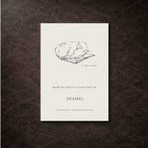 Ex libris personalizado para livro Greyhound