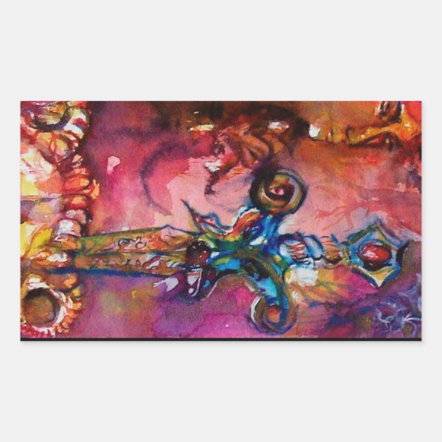 ADESIVO RETANGULAR EXCALIBUIR (Frente)