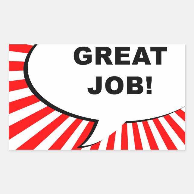 Adesivo Retangular excelente! Bolha de BD! (Frente)