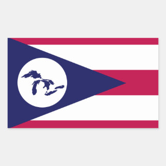 Adesivo Retangular Excelente Regional Authority Flag Sticker