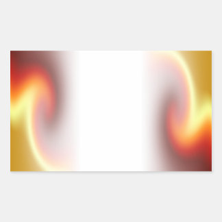 Adesivo Retangular Fade Glória Vermelha