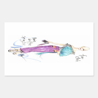 Adesivo Retangular Fan Club