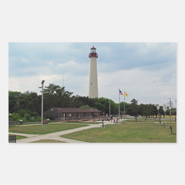 Adesivo Retangular Farol de Cabo maio (Frente)
