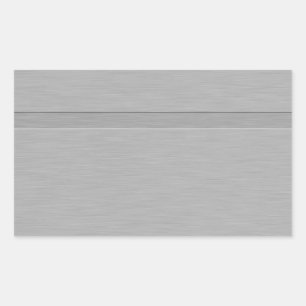 Adesivo Retangular Faux Bruted Metal com Groove