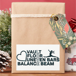 Adesivo Retangular Feixe de Balança de Bares Inigualáveis no Chão do