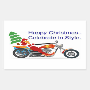 ADESIVO RETANGULAR FELIZ NATAL