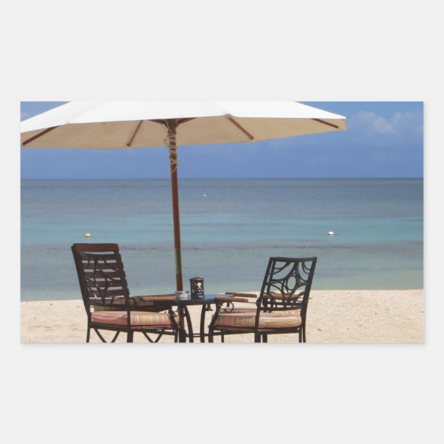 Adesivo Retangular Feliz Saída (Frente)