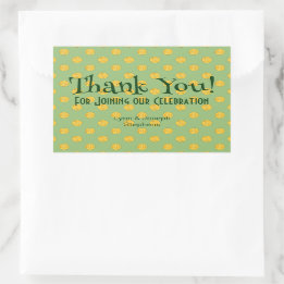 Adesivo Retangular Feliz Sorte pelo Sticker Irlandês