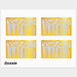 ADESIVO RETANGULAR FÉRIAS