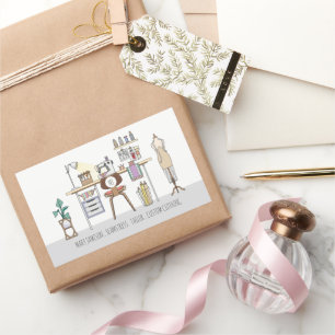 Adesivo Retangular Ferramentas Do Saco-Alce