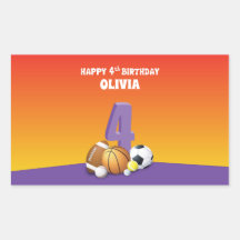 Festas de Esportes de Quarto Aniversário