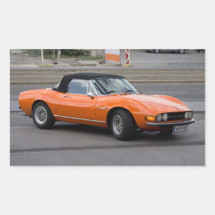 Adesivo Retangular Fiat Dino Spider