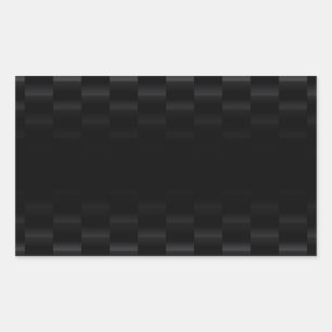 Adesivo Retangular Fibra do carbono Textured