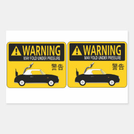 Adesivo Retangular Figaro Stickers