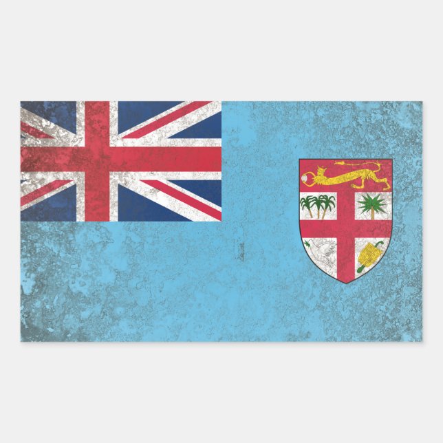 Adesivo Retangular Fiji (Frente)