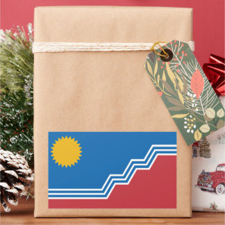 Adesivo Retangular Flag of Sioux Falls, South Dakota