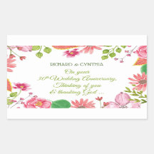 Flores de Aniversário de Casamento Religioso de 30