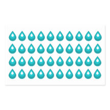 Folha de Diário de gotas de água